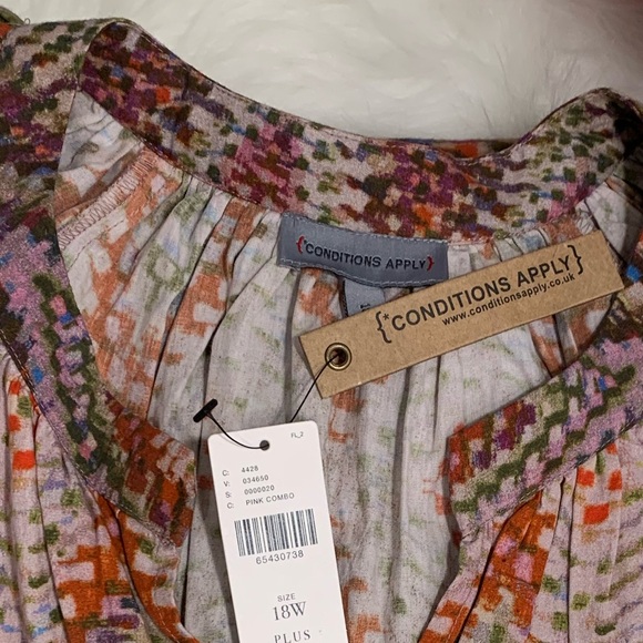 Anthropologie conditions apply puff sleeved maxi dress - Picture 8 of 10